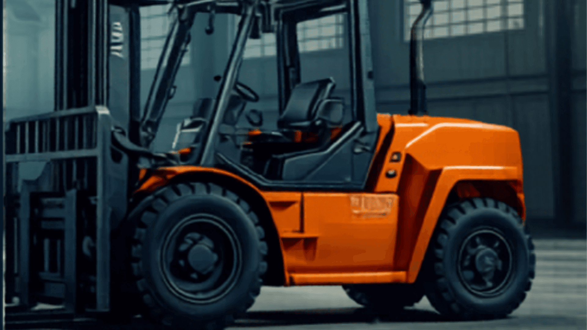 Forklift rental fleet in Jeddah